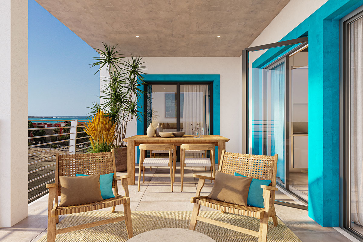Monolocale premium · Angolo cottura arredato
